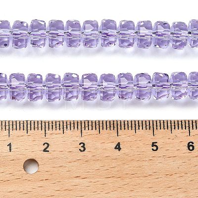 Transparent Glass Beads Strands EGLA-K071-05A-1