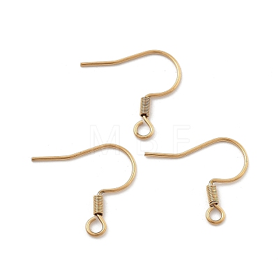 304 Stainless Steel Earring Hooks Ion Plating(IP) STAS-P221-04G-01-1
