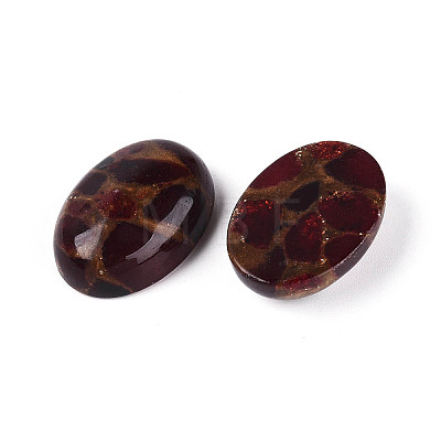 Dyed Synthetic Gemstone Cabochons G-T144-79A-1
