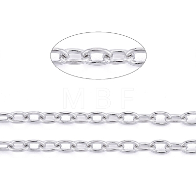 201 Stainless Steel Cable Chains CHS-R008-11-201-1