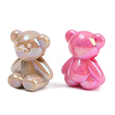 Opaque Acrylic Beads OACR-D042-05-1