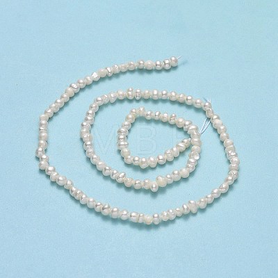 Natural Cultured Freshwater Pearl Beads Strands PEAR-F018-04D-01-1