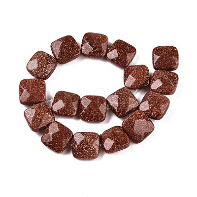 Synthetic Goldstone Beads Strands G-T138-167-1