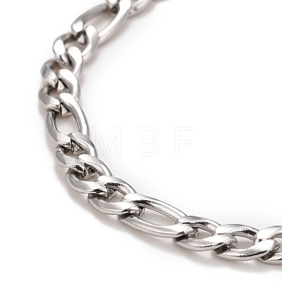 304 Stainless Steel Chain Necklaces NJEW-A002-06P-1