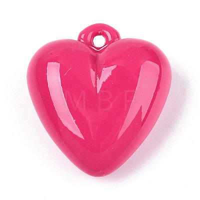 Opaque Acrylic Pendants SACR-T017-44F-1
