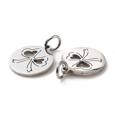 304 Stainless Steel Charms STAS-D050-07P-02-1