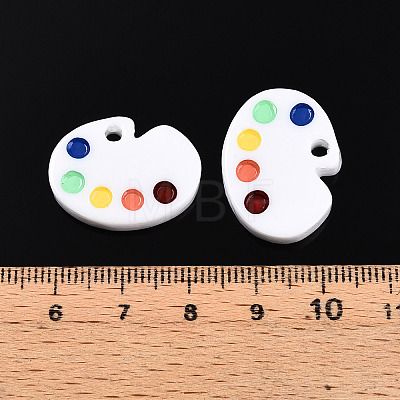 Resin Pendants X-CRES-N021-18-1