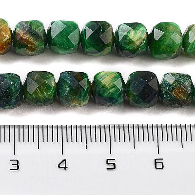 Natural Tiger Eye Dyed Beads Strands G-H028-A01-01-1