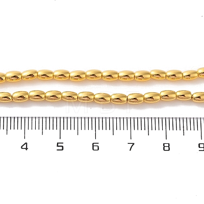 Electroplate Beads Strands X-EGLA-H104-02A-1
