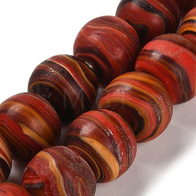 Handmade Lampwork Beads Strands LAMP-C016-03B-01-1