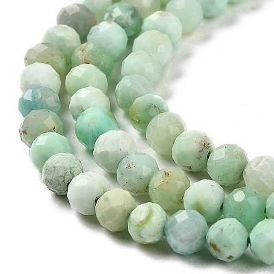 Natural Green Opal Beads Strands G-Z035-A02-03E-1