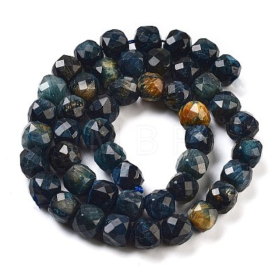 Natural Tiger Eye Dyed Beads Strands G-H028-A01-03-1