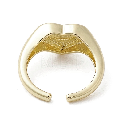 Brass Adjustable Open Rings RJEW-K257-86G-11-1