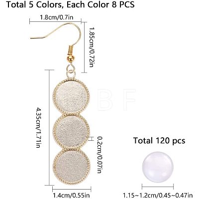 DIY Earring Making DIY-PH0025-90-WH-1