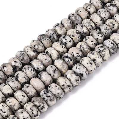 Natural Sesame Jasper Beads Strands G-Q613-01D-01-1