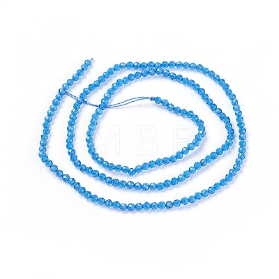 Transparent Glass Beads Strands GLAA-F094-A02-1