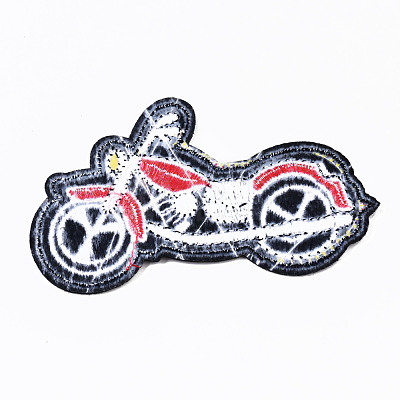 Motorbike Appliques DIY-S041-156-1