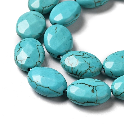 Natural Howlite Beads Strands G-C025-05-1