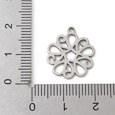 201 Stainless Steel Pendants STAS-S157-07P-1