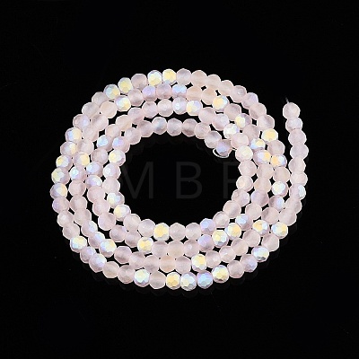 Transparent Glass Beads Strands EGLA-A044-T1mm-MB22-1