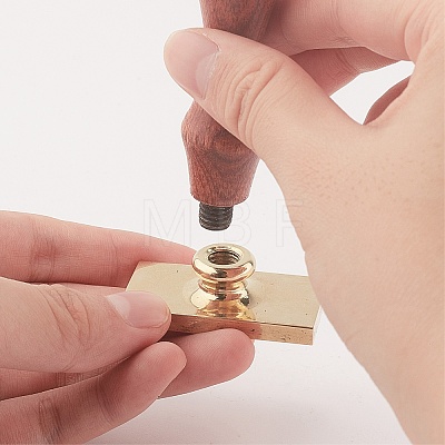 Wax Seal Stamp Set AJEW-WH0214-108-1