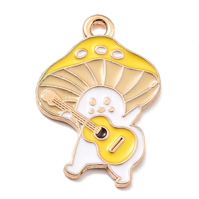 Alloy Enamel Pendants X-ENAM-E361-06LG-1