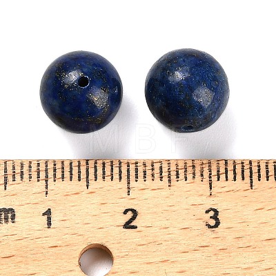 Natural Lapis Lazuli Beads G-C254-A07-10mm-1