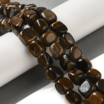 Natural Tiger Iron Beads Strands G-B078-D06-02-1