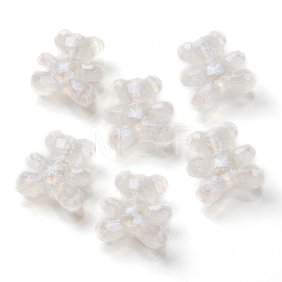 Luminous Transparent Acrylic Beads MACR-D024-30-03-1