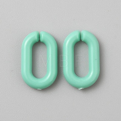 Opaque Acrylic Linking Rings SACR-WH0001-37N-1