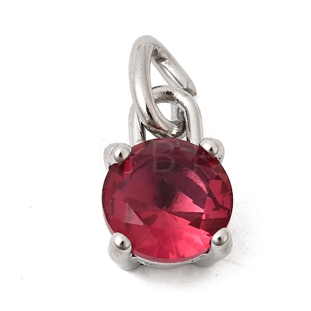 Birthdaystone Theme July 304 Stainless Steel Charms STAS-B128-60P-07-1