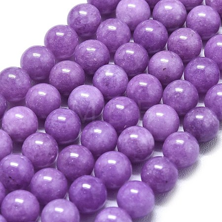 Natural Malaysia Jade Beads Strands G-L645-A01-8mm-18-1