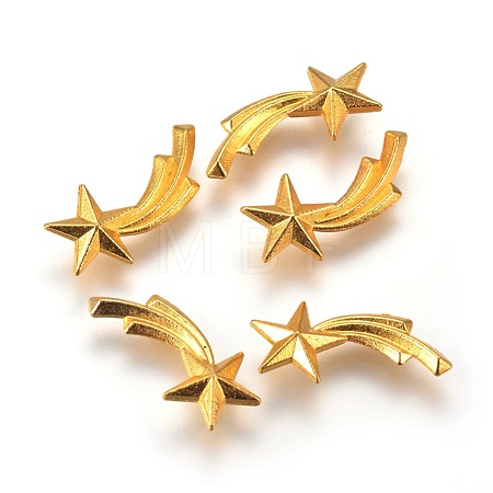 Zinc Alloy Cabochons PALLOY-WH0036-23G-1