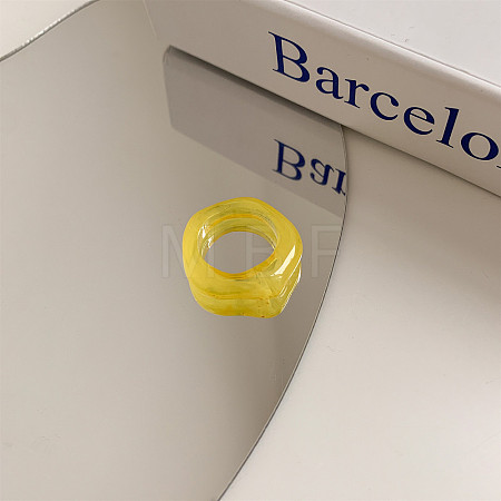 Resin Finger Rings for Girls WGC0F7A-01-1
