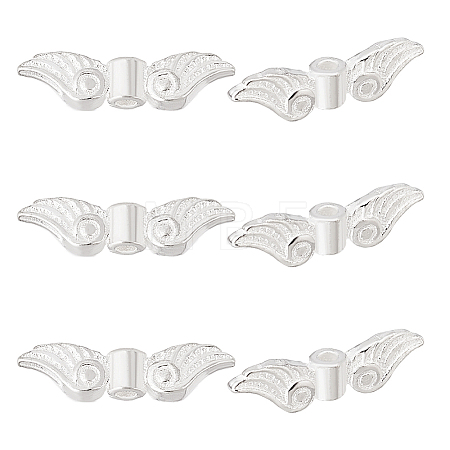 6Pcs 925 Sterling Silver Beads FIND-PH0021-81-1