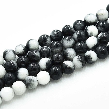 Natural Quartz Beads Strands G-N355-6mm-64-1