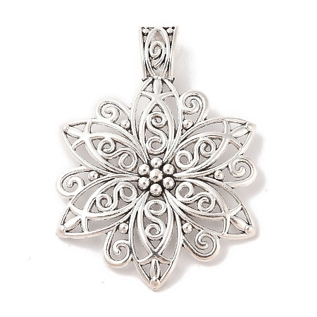 Tibetan Style Alloy Focal Pendants LF9727Y-1