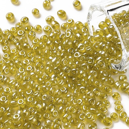 6/0 Glass Seed Beads SEED-US0003-4mm-110-1