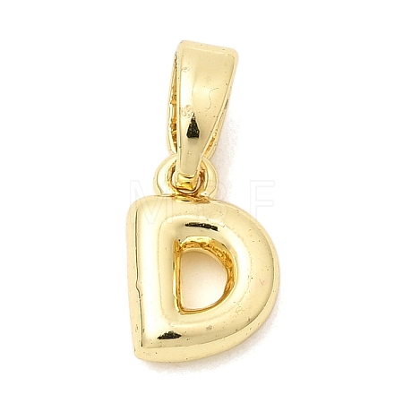 Brass Letter Charms KK-G554-22G-D-1