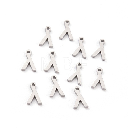 Non-Tarnish 304 Stainless Steel Pendants STAS-F267-10L-P-1