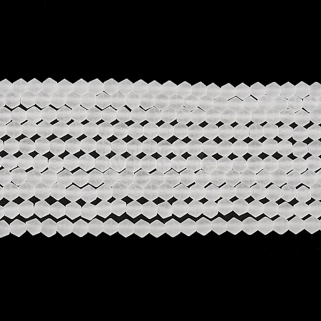 Imitate Austrian Crystal Frosted Glass Beads Strands EGLA-A039-T3mm-MD13-1