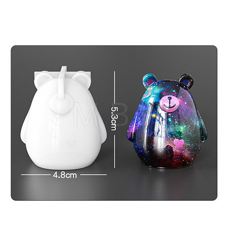 DIY Silicone Bear Molds BEAR-PW0001-52A-1