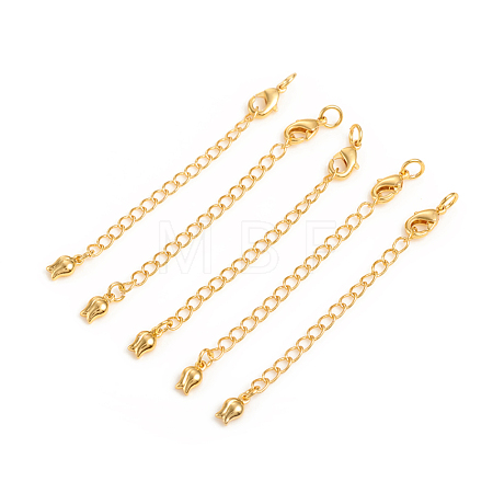 Brass Chain Extender KK-L155-28G-1
