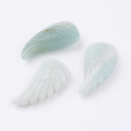 Natural Flower Amazonite Pendants G-E435-B-22-1