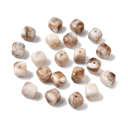 Opaque Acrylic Beads OACR-D320-01K-1