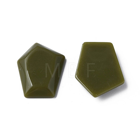 Opaque Acrylic Cabochons MACR-S373-142-A11-1