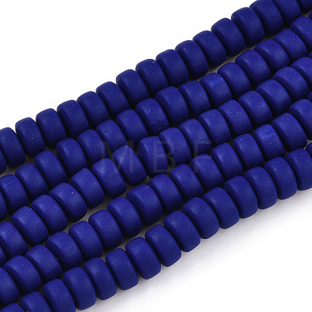 Handmade Polymer Clay Beads Strands CLAY-N008-98-1