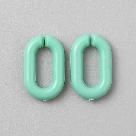 Opaque Acrylic Linking Rings SACR-WH0001-37N-1