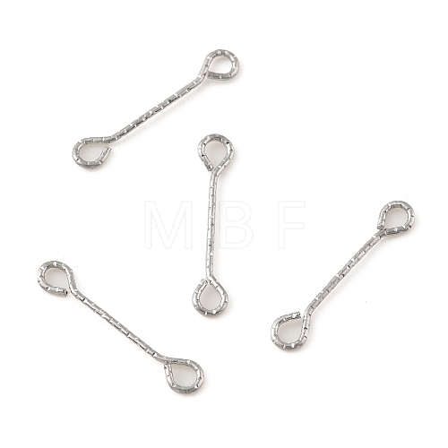 Non-Tarnish 316 Surgical Stainless Steel Eye Pins STAS-M316-01B-P-1