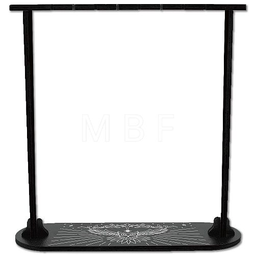 Wooden Crystal Display Shelf DJEW-WH0048-017-1